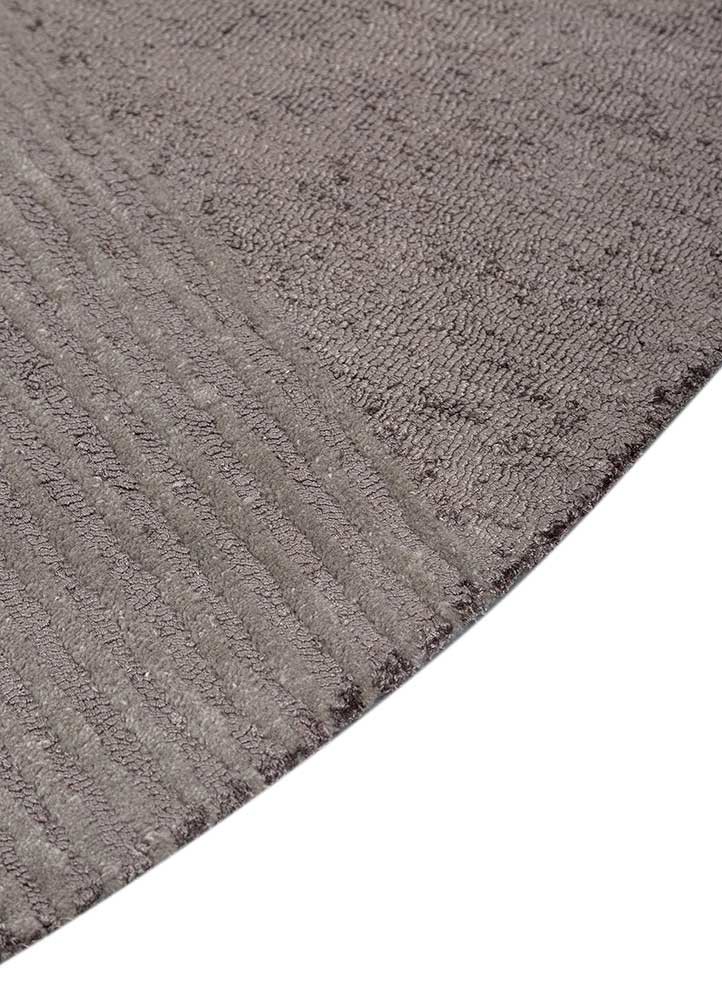 contour grey and black wool and viscose hand tufted Rug - Corner contour grey and black wool and viscose hand tufted Rug - Corner