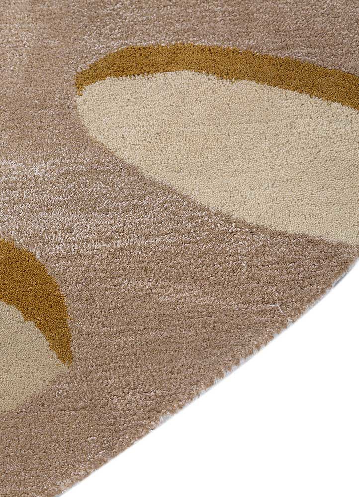 confetti blue wool and viscose hand tufted Rug - Corner confetti blue wool and viscose hand tufted Rug - Corner