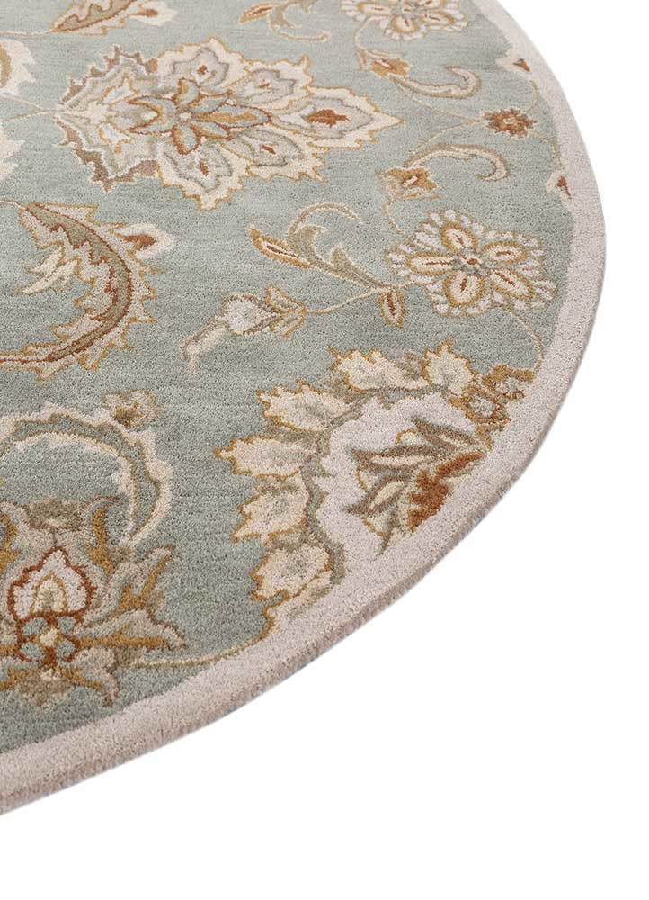 kasbah grey and black wool hand tufted Rug - Corner kasbah grey and black wool hand tufted Rug - Corner