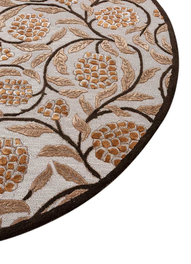 aurelia grey and black wool and viscose hand tufted Rug - Corner aurelia grey and black wool and viscose hand tufted Rug - Corner