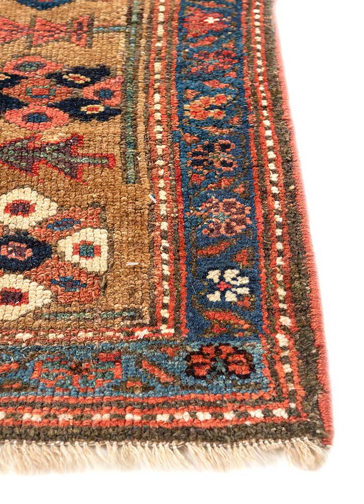 kiaan blue wool hand knotted Rug - Corner kiaan blue wool hand knotted Rug - Corner