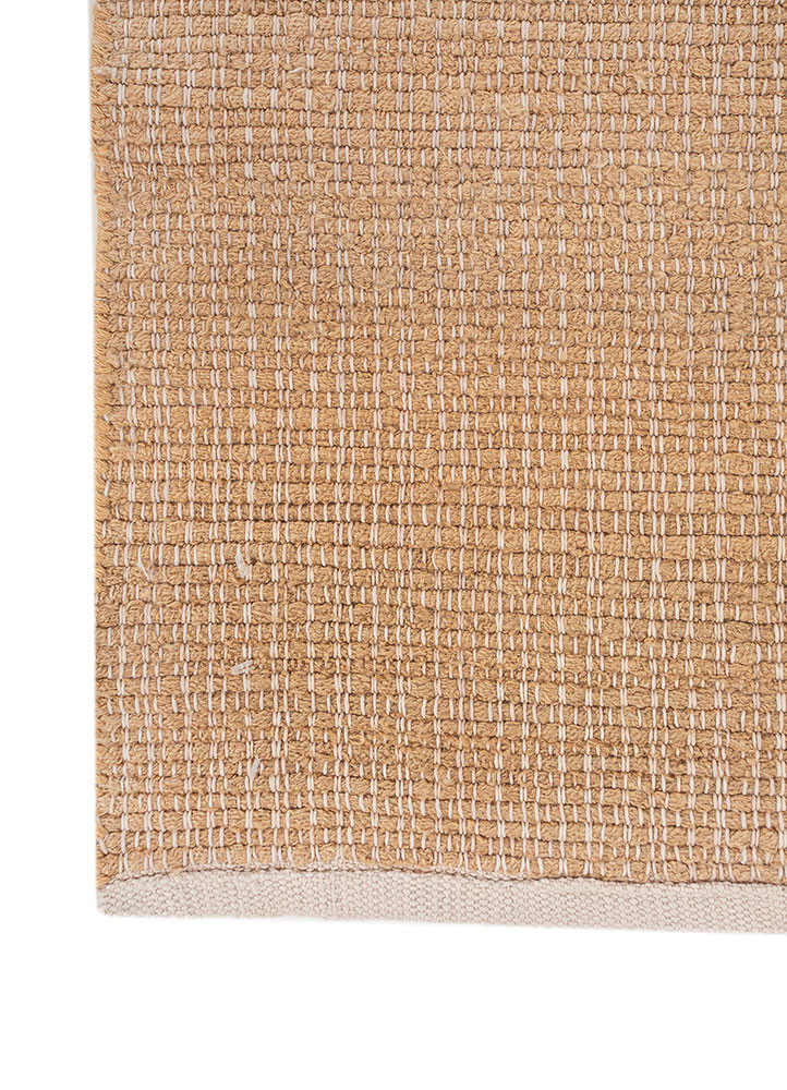 nomadic threads beige and brown jute and hemp flat weaves Rug - Corner nomadic threads beige and brown jute and hemp flat weaves Rug - Corner