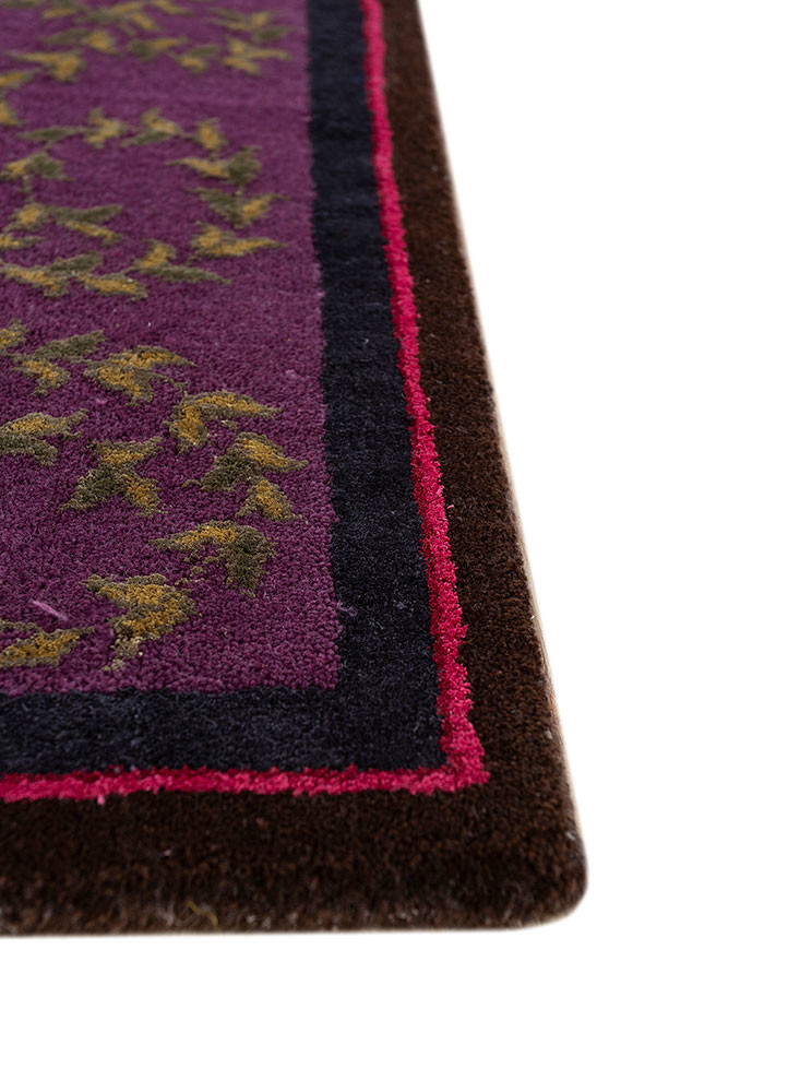 majnun beige and brown wool and silk hand knotted Rug - Corner majnun beige and brown wool and silk hand knotted Rug - Corner