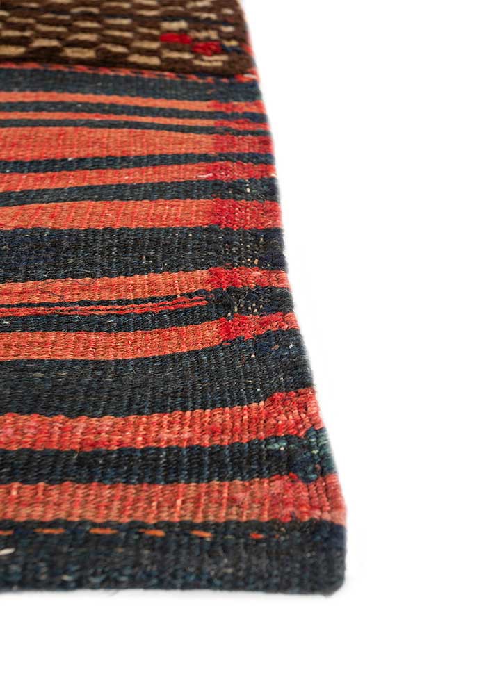 bespoke sile red and orange wool wall art WALL ART & TAPESTRY - Corner
