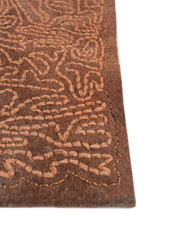 wall art beige and brown wool wall art WALL ART & TAPESTRY - Corner