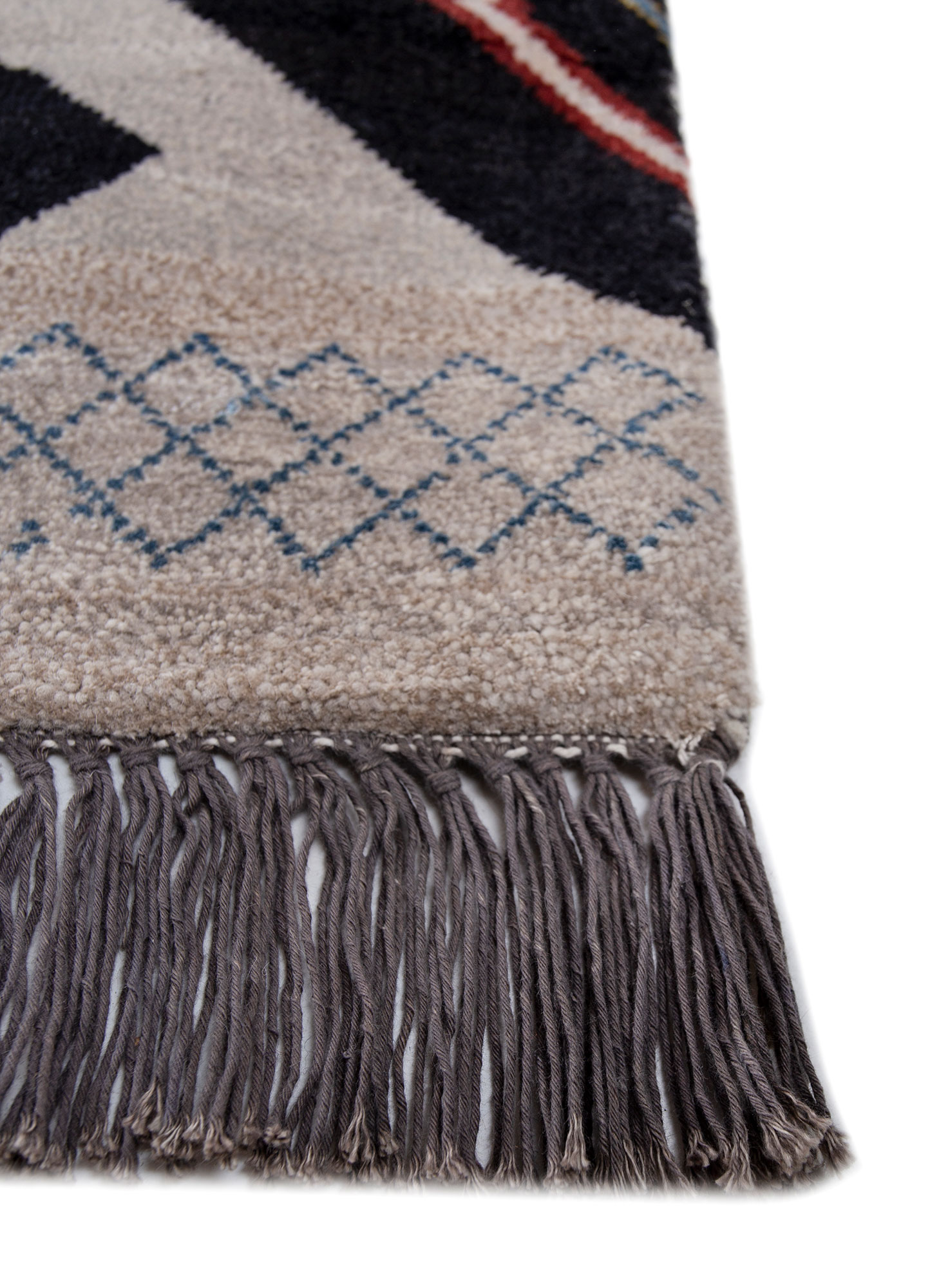 Freedom Manchaha Ivory Hand Knotted Wool and Bamboo Silk RugsLes8227