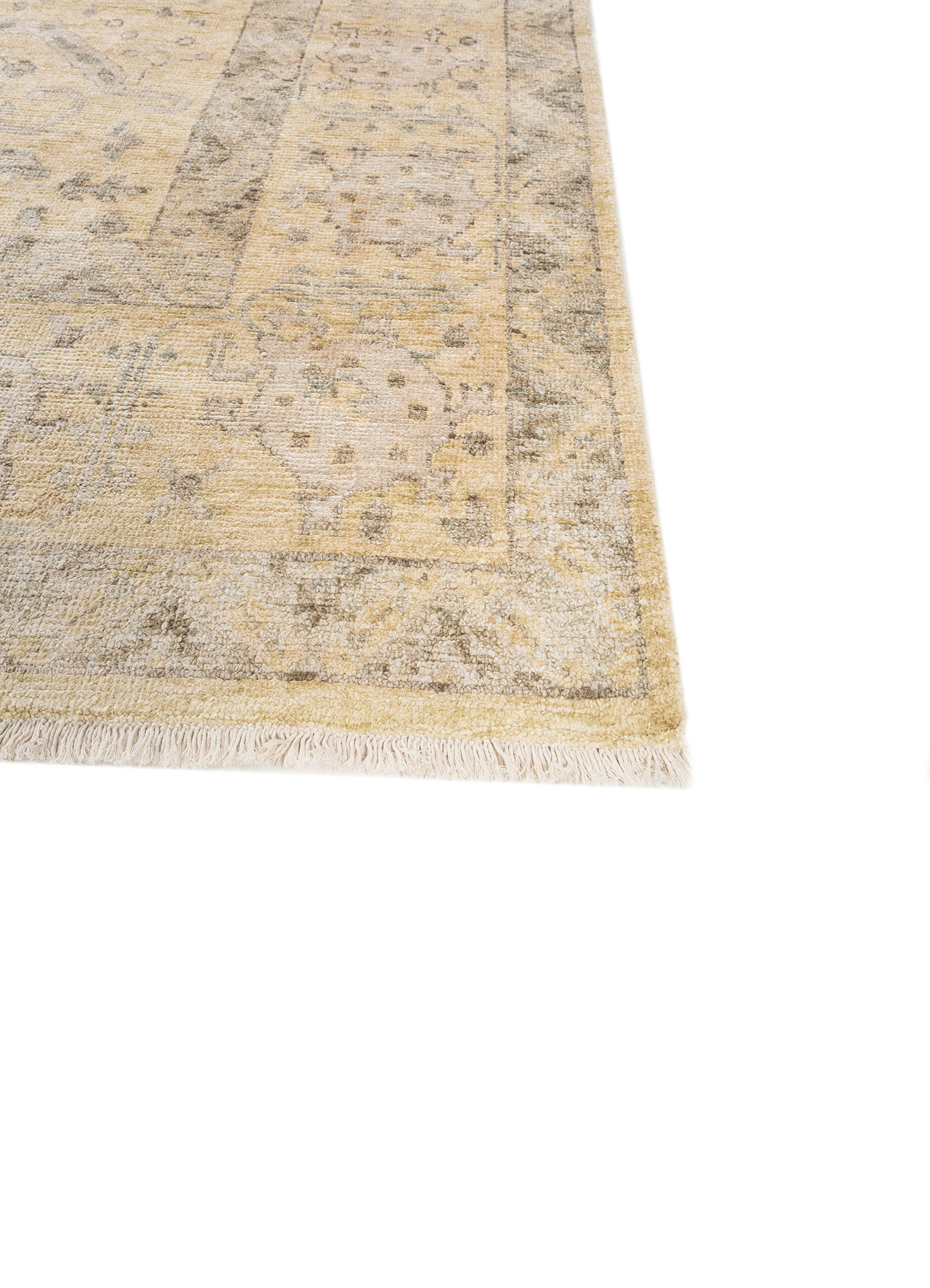 Aurora Gold Hand Knotted Silk Rugs-Skps-251-Jaipur Rugs ZA
