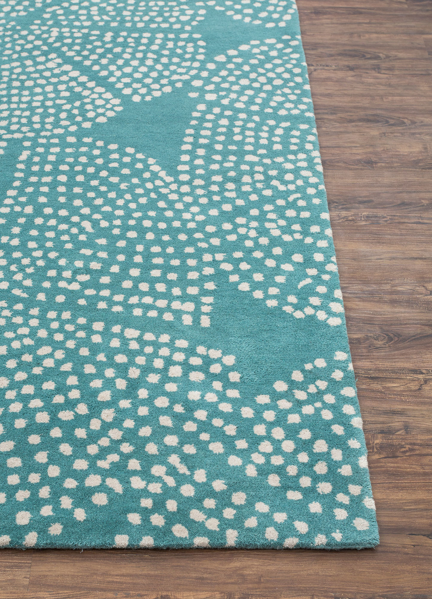 Tac Rug Modo Blue Hand Tufted Wool Rugs-Tac-4551-Jaipur Rugs EU