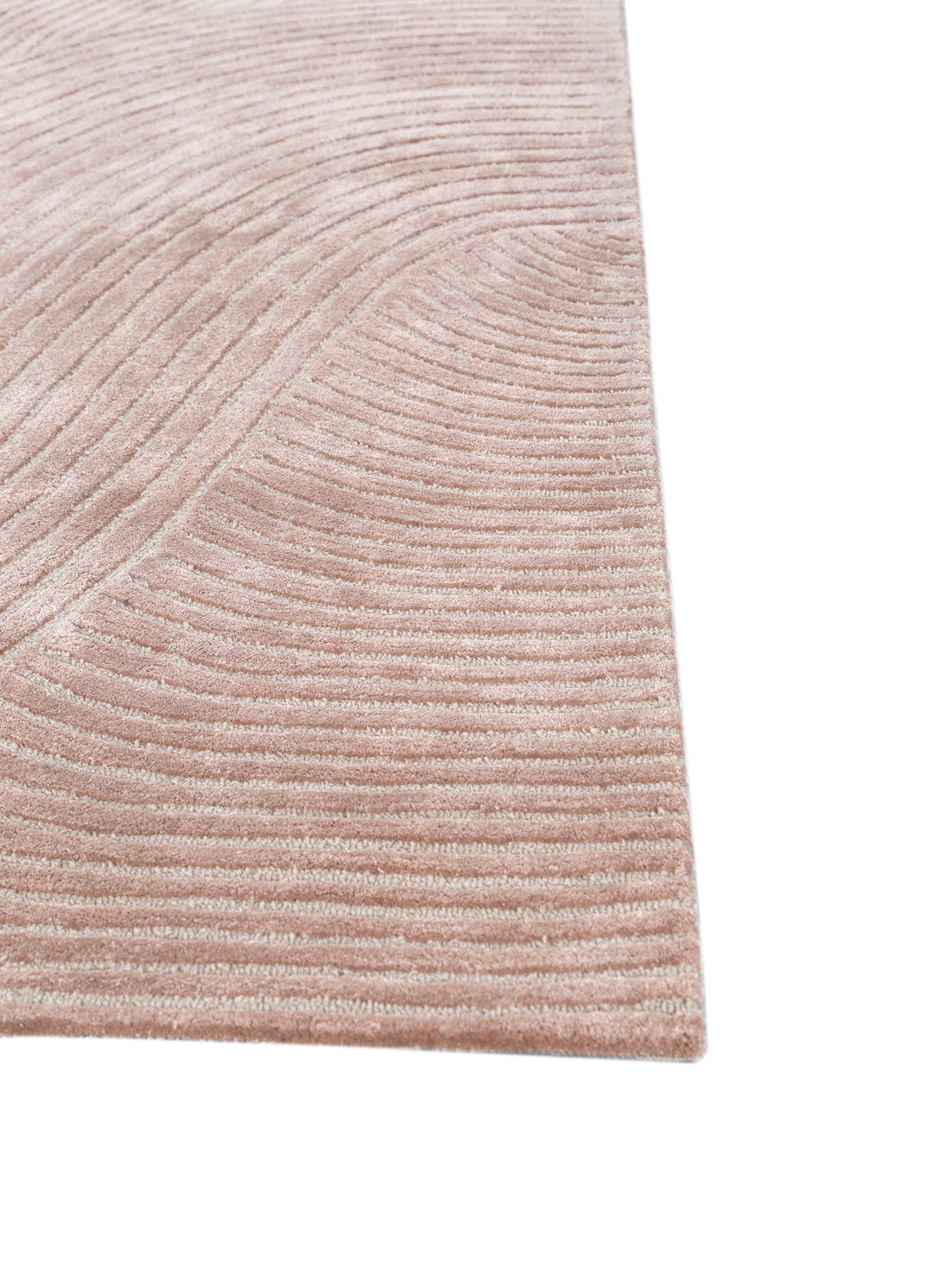 Cera Beige & Brown Hand Tufted Wool & Bamboo Silk Rugs-Tra-2357-Jaipur ...