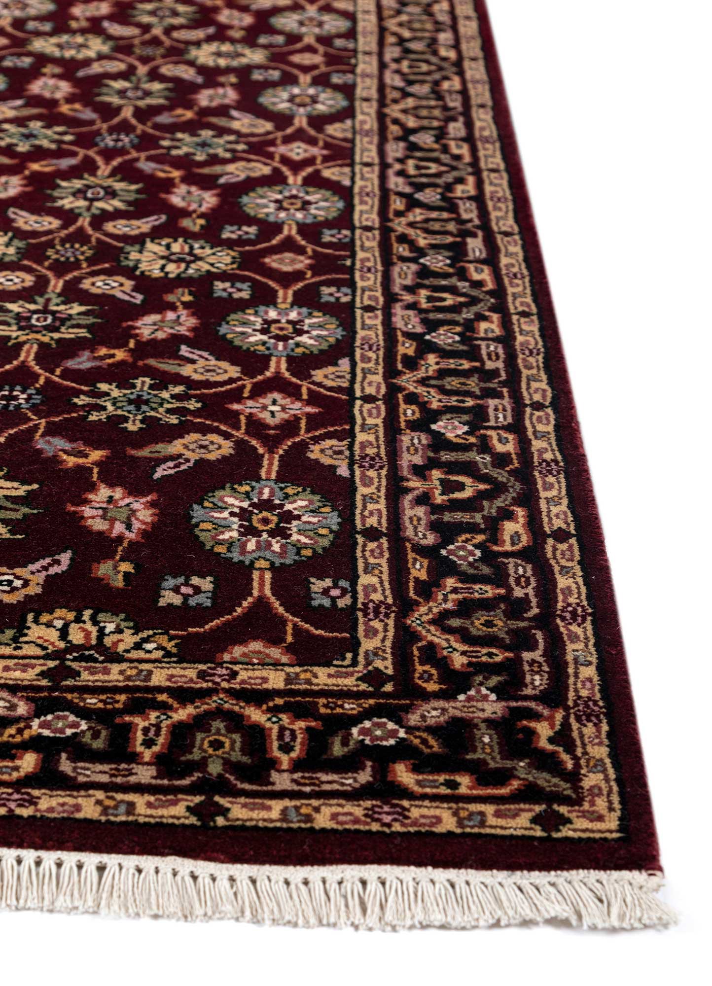 Gulnar Red & Orange Hand Knotted Wool Rugs-Skwl-559-Jaipur Rugs ES