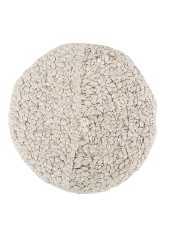 handmade pouf beige and brown jute and hemp pouf Home Textile - FoldShot handmade pouf beige and brown jute and hemp pouf Home Textile - FoldShot