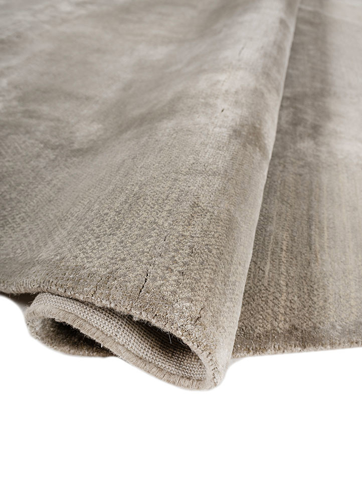 aprezo blue wool and viscose hand knotted Rug - FoldShot aprezo blue wool and viscose hand knotted Rug - FoldShot