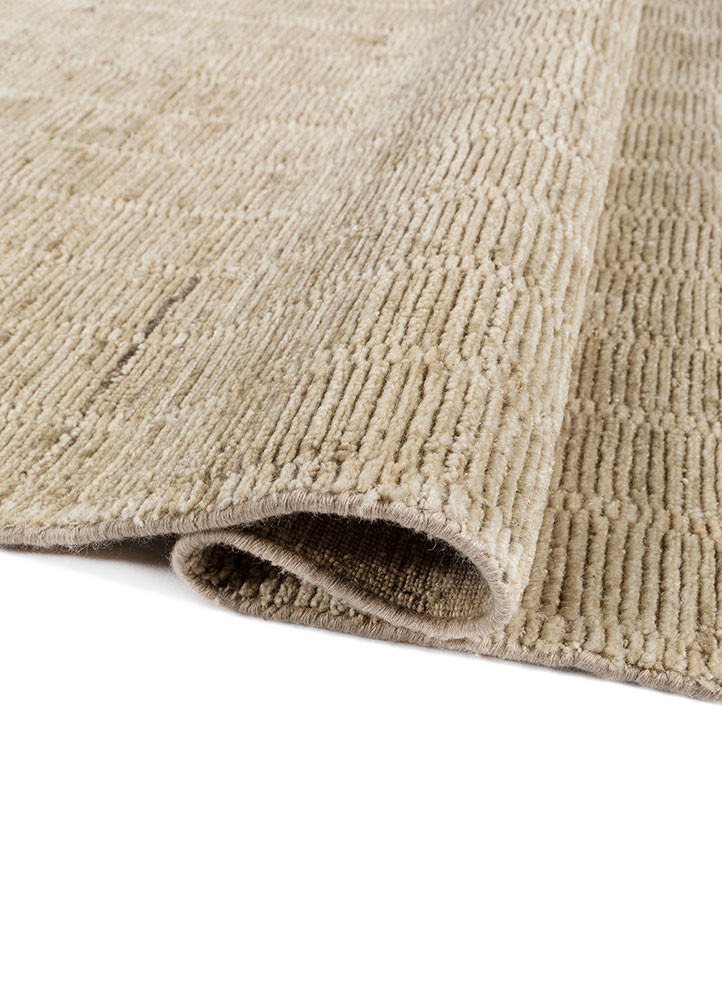 contour gold wool hand loom Rug - FoldShot contour gold wool hand loom Rug - FoldShot