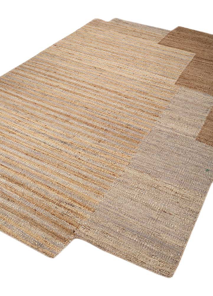 daaira grey and black jute and hemp flat weaves Rug - FoldShot daaira grey and black jute and hemp flat weaves Rug - FoldShot