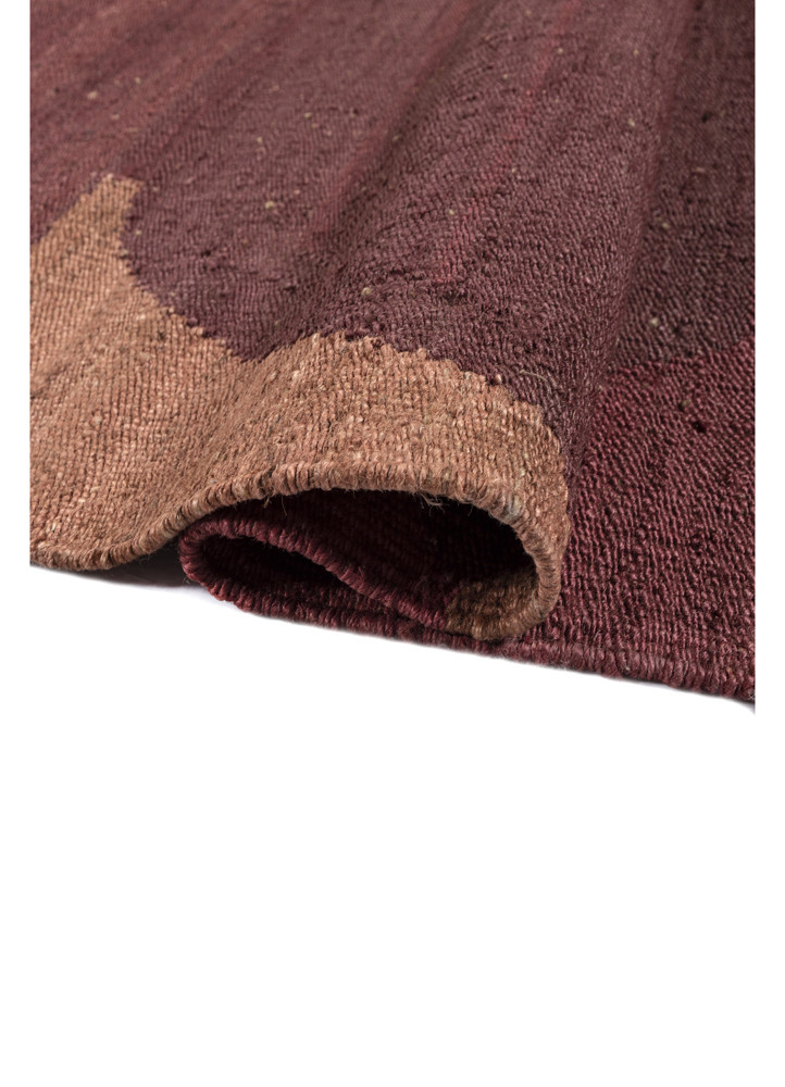 daaira red and orange jute and hemp flat weaves Rug - FoldShot daaira red and orange jute and hemp flat weaves Rug - FoldShot