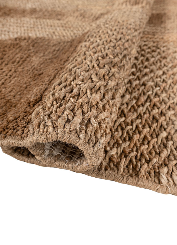 daaira beige and brown jute and hemp flat weaves Rug - FoldShot daaira beige and brown jute and hemp flat weaves Rug - FoldShot