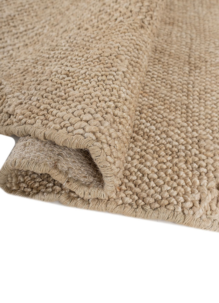 erbe ivory jute and hemp flat weaves Rug - FoldShot