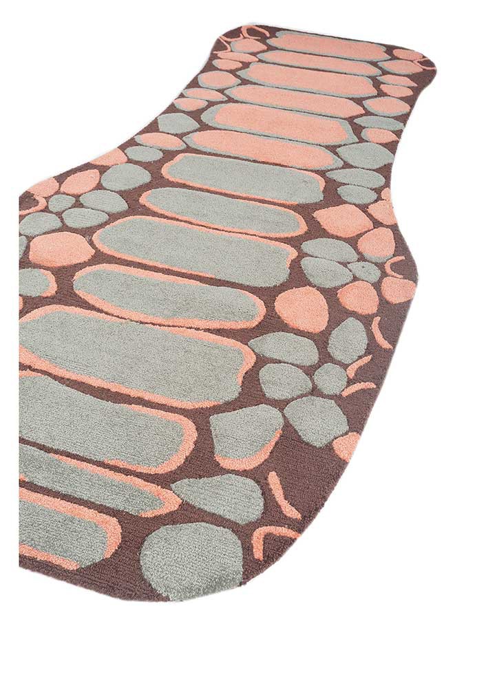 jaanwar blue pet hand tufted Rug - FoldShot jaanwar blue pet hand tufted Rug - FoldShot