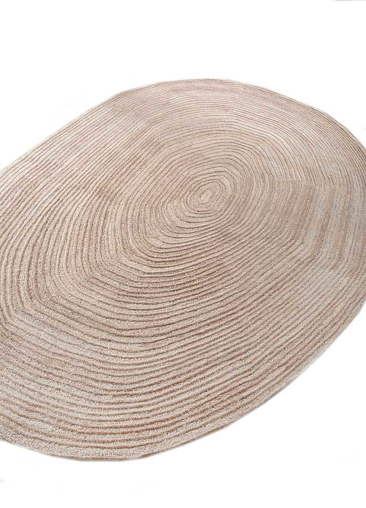 pathways beige and brown wool and viscose hand tufted Rug - FoldShot pathways beige and brown wool and viscose hand tufted Rug - FoldShot