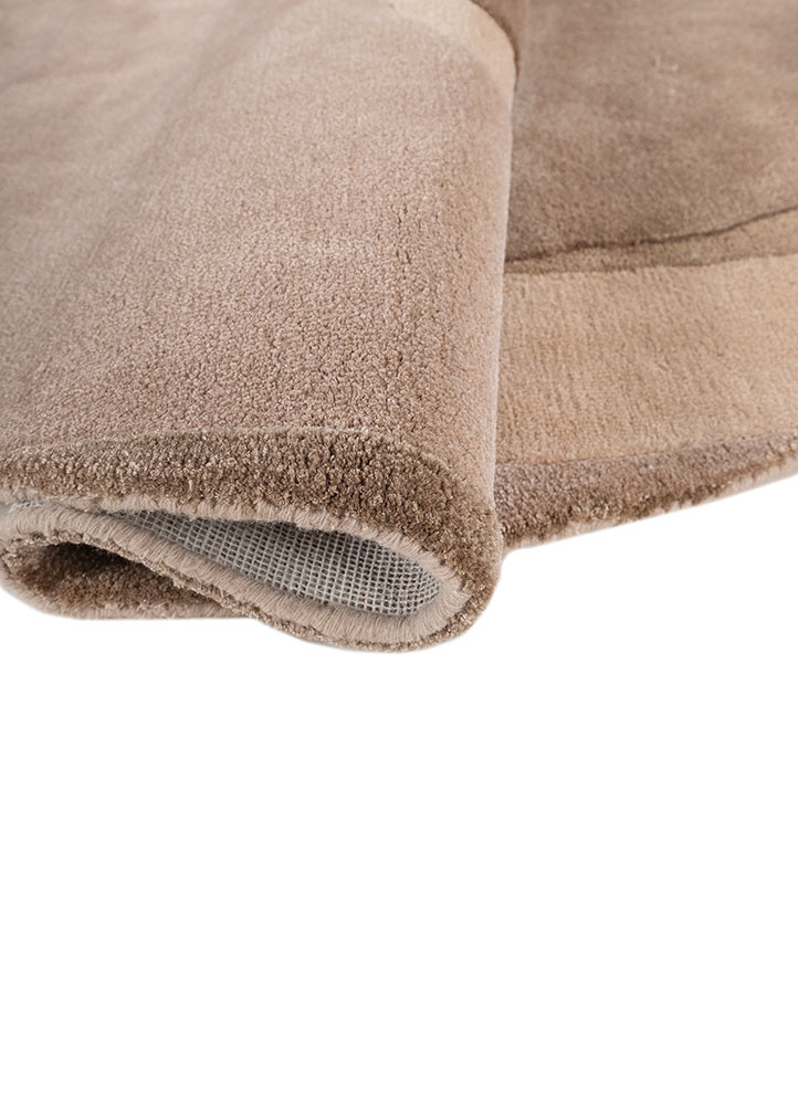 joy beige and brown wool and viscose hand tufted Rug - FoldShot joy beige and brown wool and viscose hand tufted Rug - FoldShot