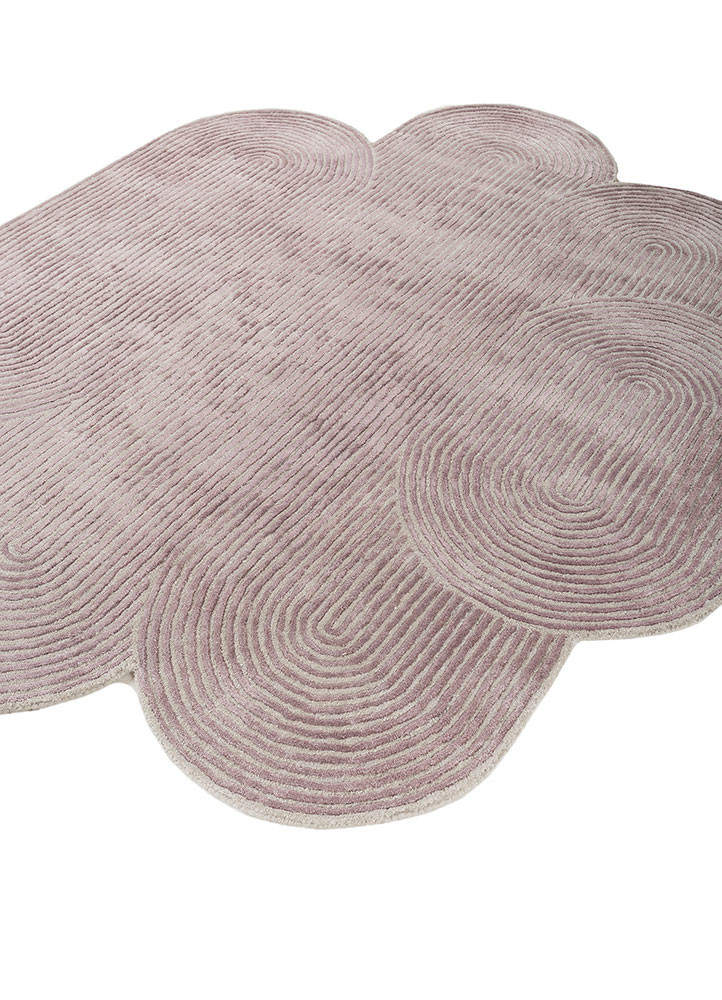 infini grey and black wool and viscose hand tufted Rug - FoldShot infini grey and black wool and viscose hand tufted Rug - FoldShot