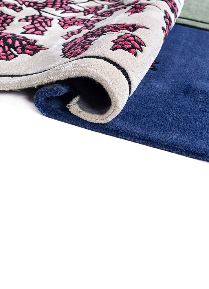 concoction multi wool and viscose hand tufted Rug - FoldShot concoction multi wool and viscose hand tufted Rug - FoldShot