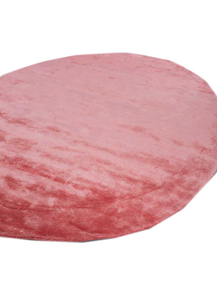 cera pink and purple viscose hand tufted Rug - FoldShot