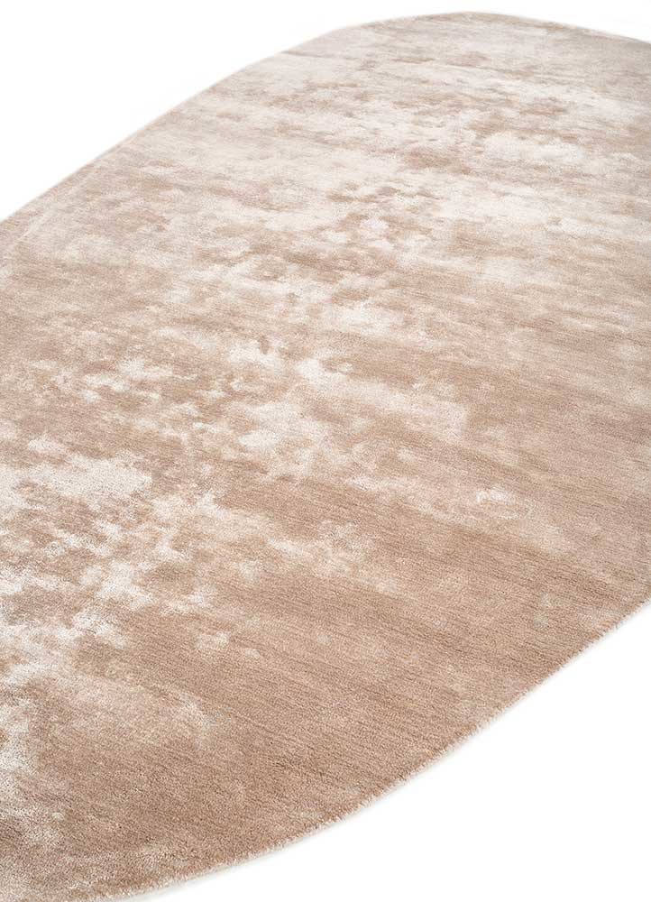 cera beige and brown viscose hand tufted Rug - FoldShot cera beige and brown viscose hand tufted Rug - FoldShot