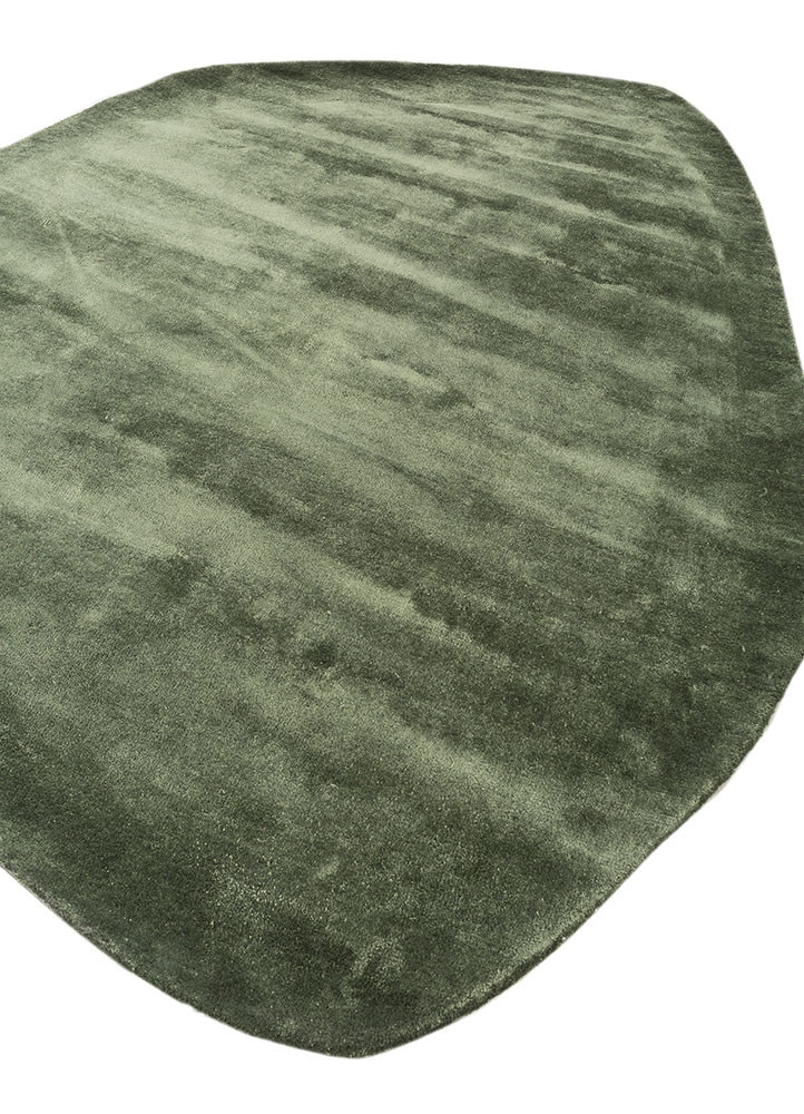 cera green viscose hand tufted Rug - FoldShot cera green viscose hand tufted Rug - FoldShot