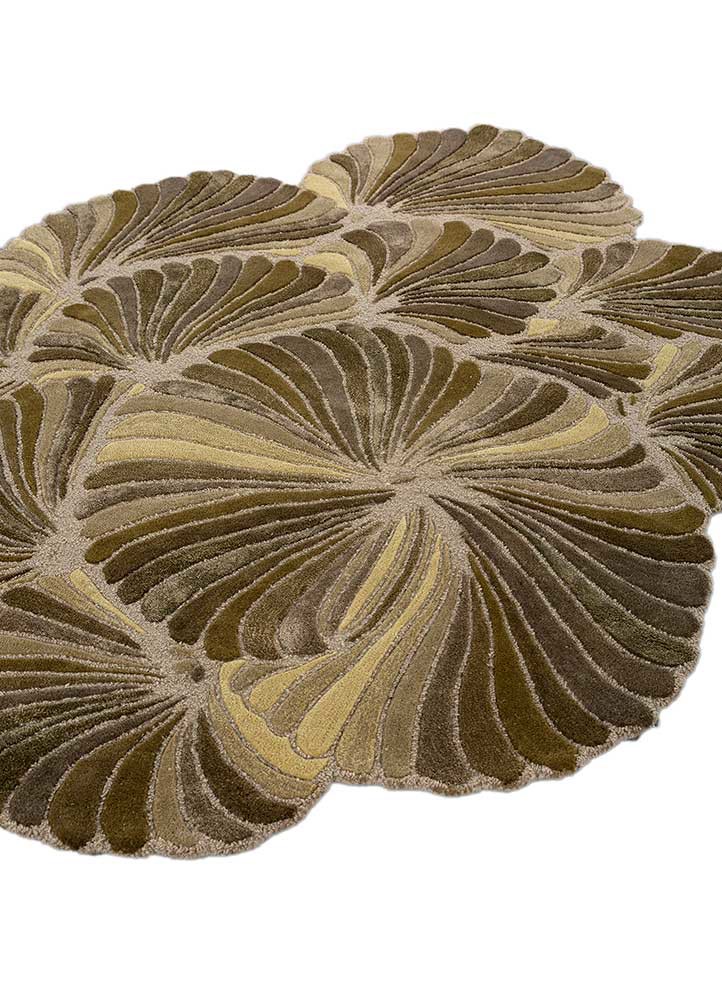 infini gold wool and viscose hand tufted Rug - FoldShot infini gold wool and viscose hand tufted Rug - FoldShot
