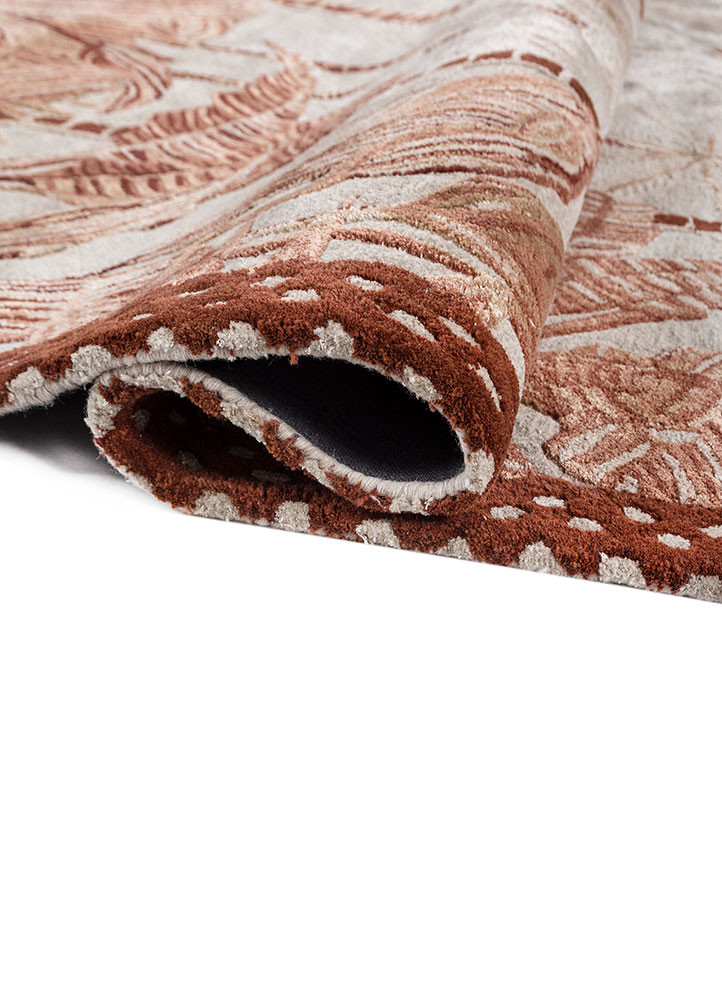 aurelia ivory wool and viscose hand tufted Rug - FoldShot aurelia ivory wool and viscose hand tufted Rug - FoldShot