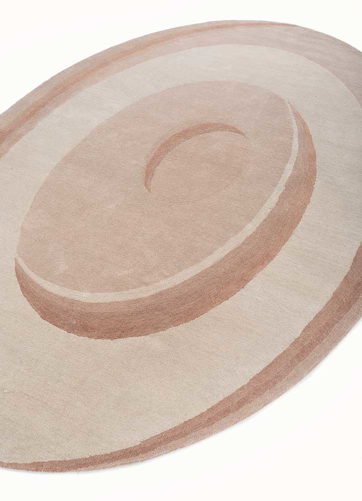 chroma beige and brown wool hand tufted Rug - FoldShot chroma beige and brown wool hand tufted Rug - FoldShot
