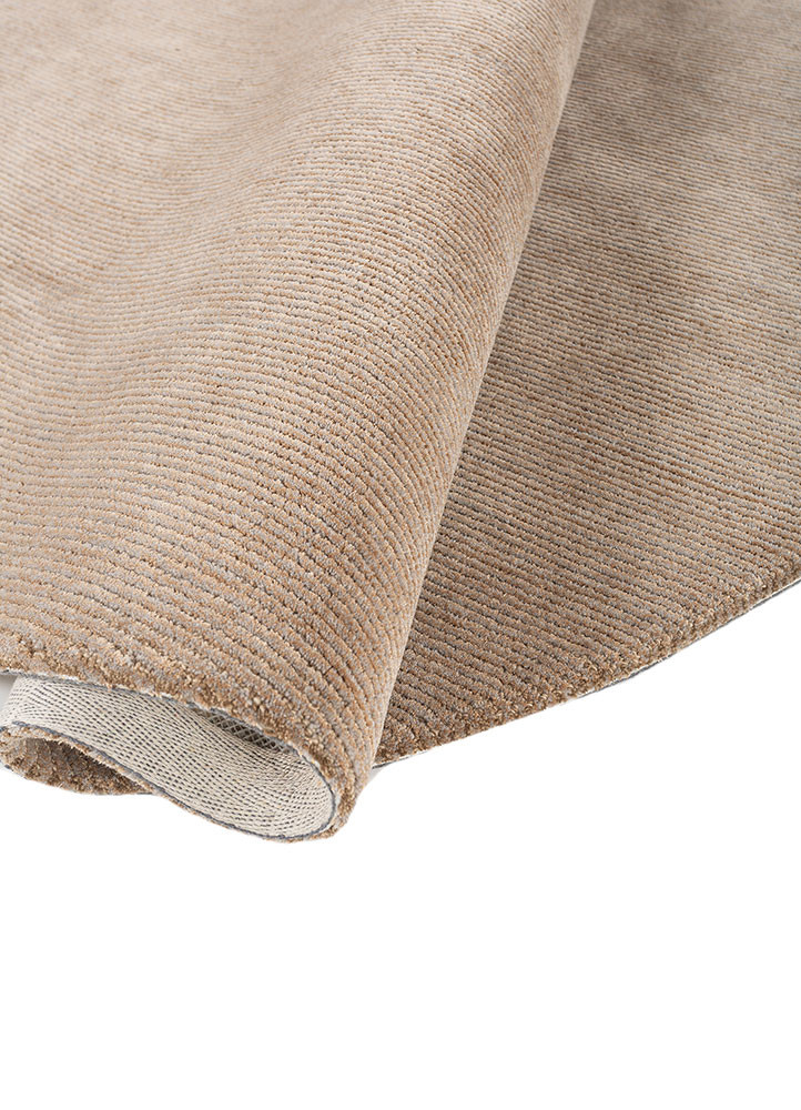 pathways beige and brown wool and viscose hand tufted Rug - FoldShot