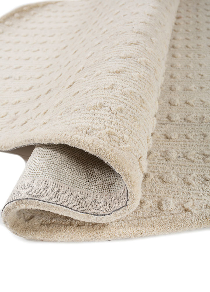 pathways ivory wool hand tufted Rug - FoldShot