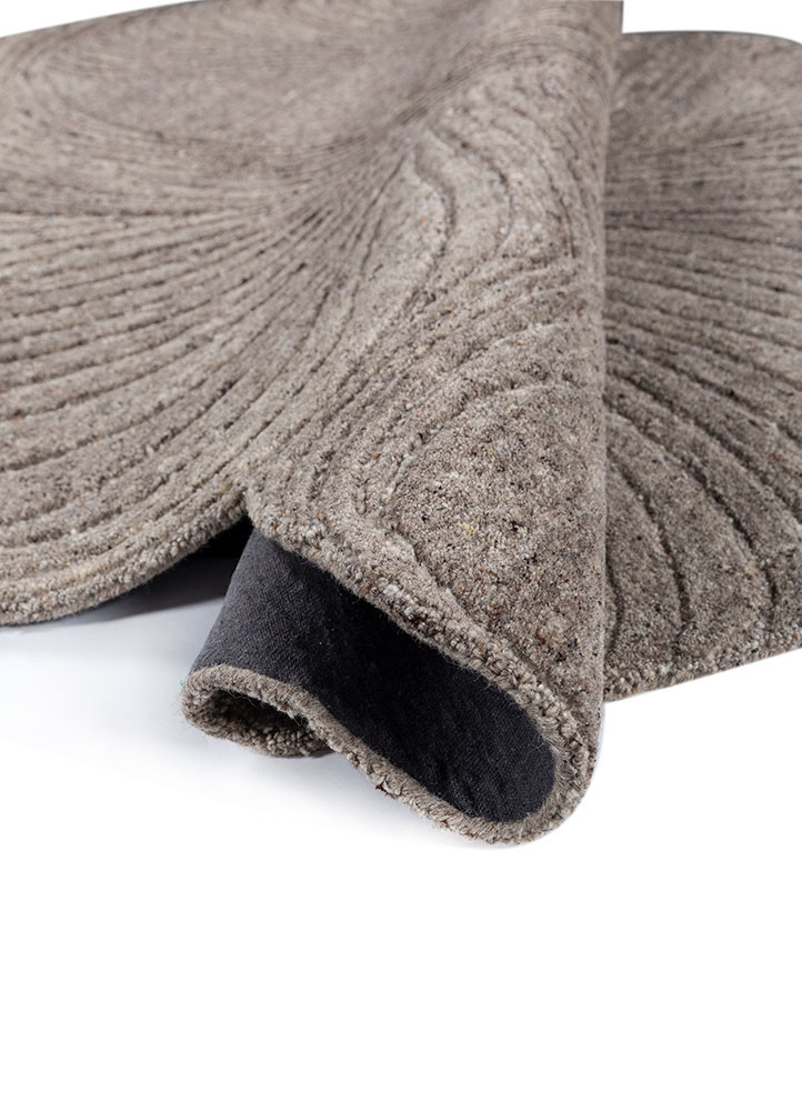 infini grey and black wool hand tufted Rug - FoldShot infini grey and black wool hand tufted Rug - FoldShot