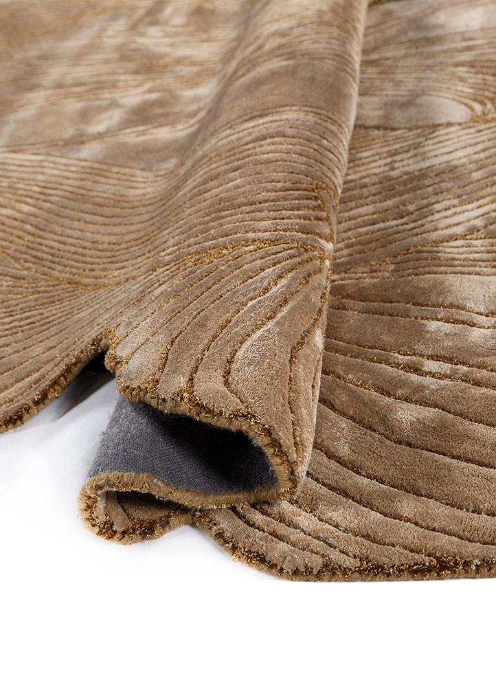 infini beige and brown viscose hand tufted Rug - FoldShot infini beige and brown viscose hand tufted Rug - FoldShot
