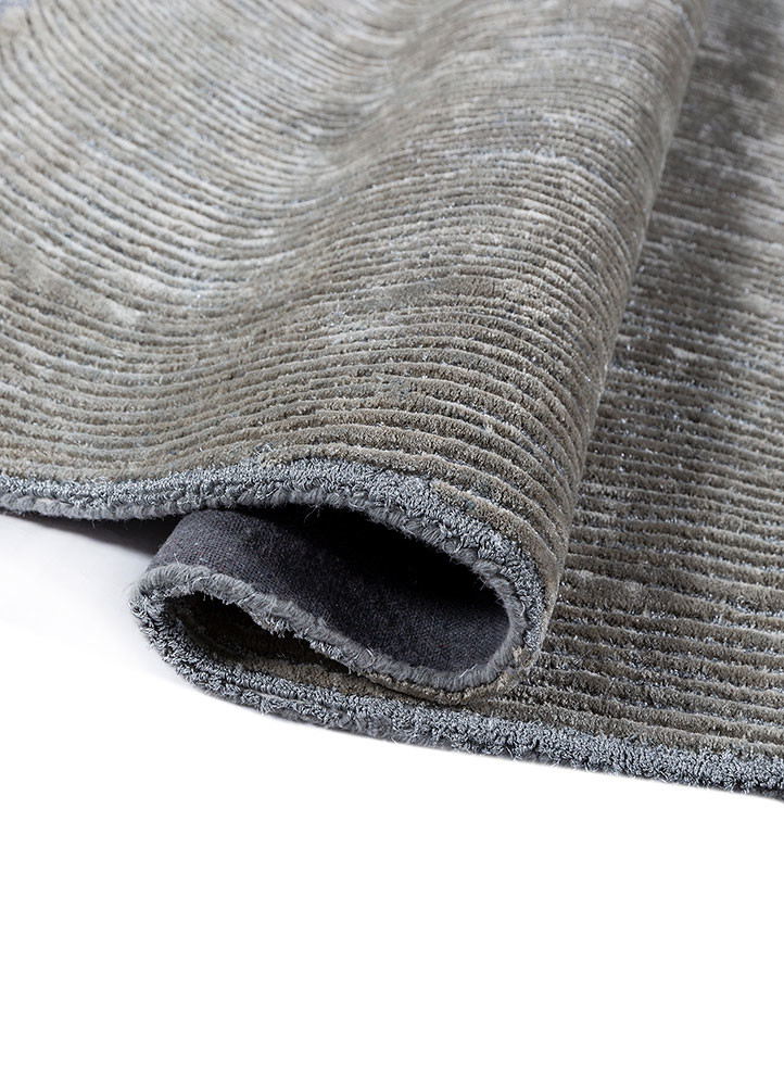 infini blue viscose hand tufted Rug - FoldShot infini blue viscose hand tufted Rug - FoldShot