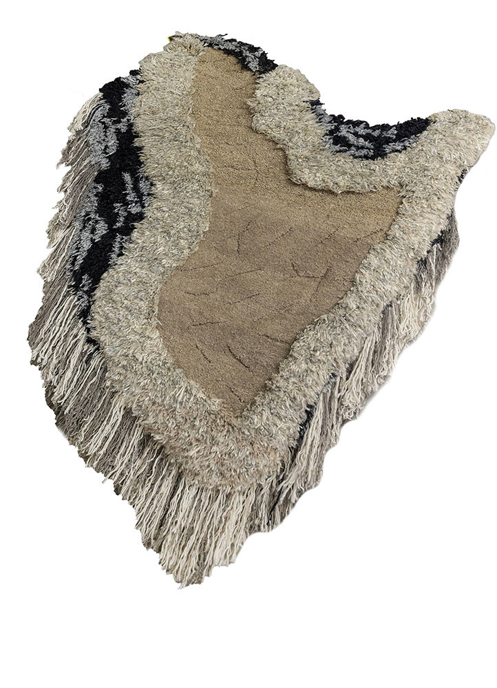 diwar beige and brown wool and silk wall art WALL ART & TAPESTRY - FoldShot diwar beige and brown wool and silk wall art WALL ART & TAPESTRY - FoldShot