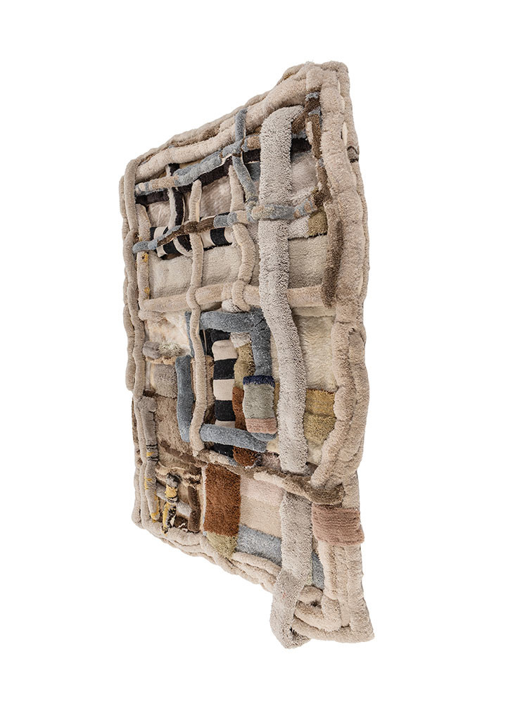 exposed spine ivory wool wall art WALL ART & TAPESTRY - FoldShot exposed spine ivory wool wall art WALL ART & TAPESTRY - FoldShot