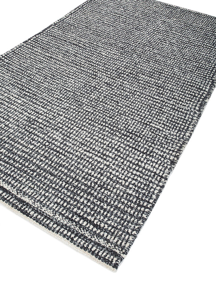 atelier blue wool flat weaves Rug - FoldShot atelier blue wool flat weaves Rug - FoldShot