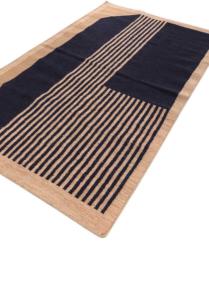al fresco grey and black polyester flat weaves Rug - FoldShot al fresco grey and black polyester flat weaves Rug - FoldShot