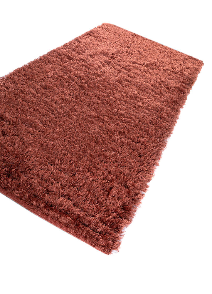 aprezo red and orange polyester hand loom Rug - FoldShot aprezo red and orange polyester hand loom Rug - FoldShot