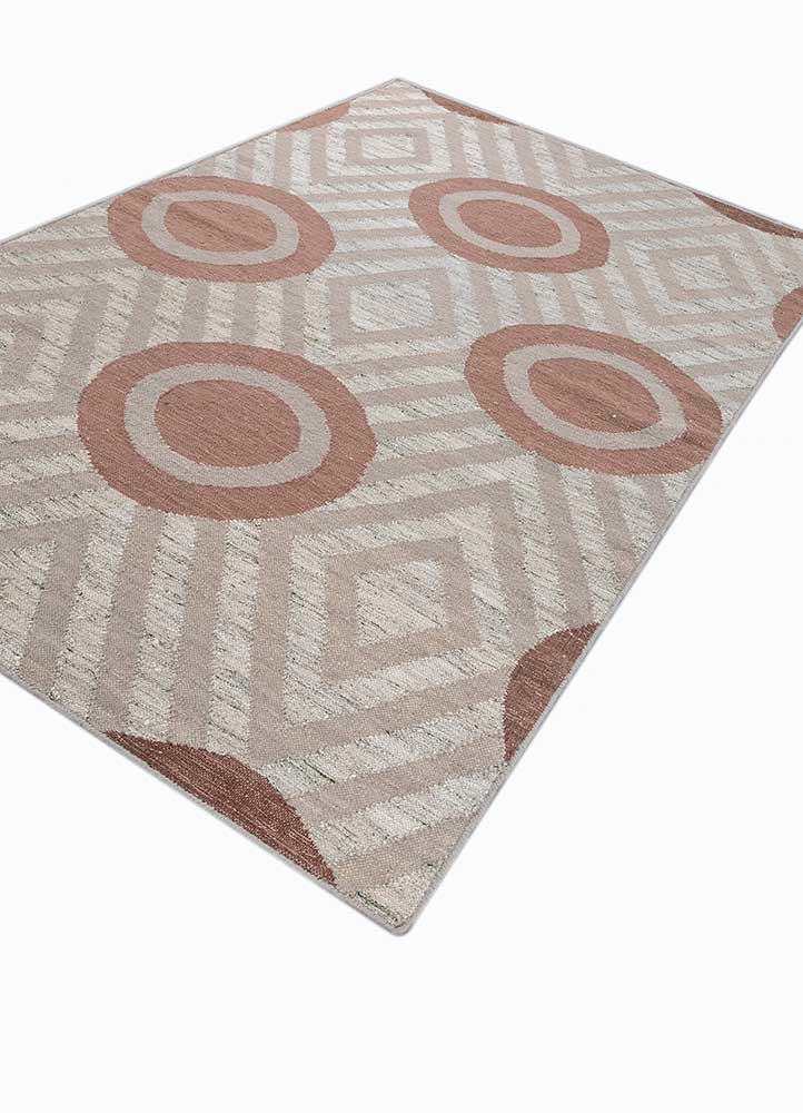 alhambra ivory wool flat weaves Rug - FoldShot alhambra ivory wool flat weaves Rug - FoldShot
