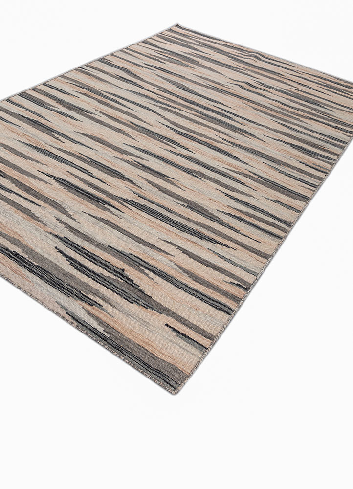 indusbar red and orange wool flat weaves Rug - FoldShot indusbar red and orange wool flat weaves Rug - FoldShot
