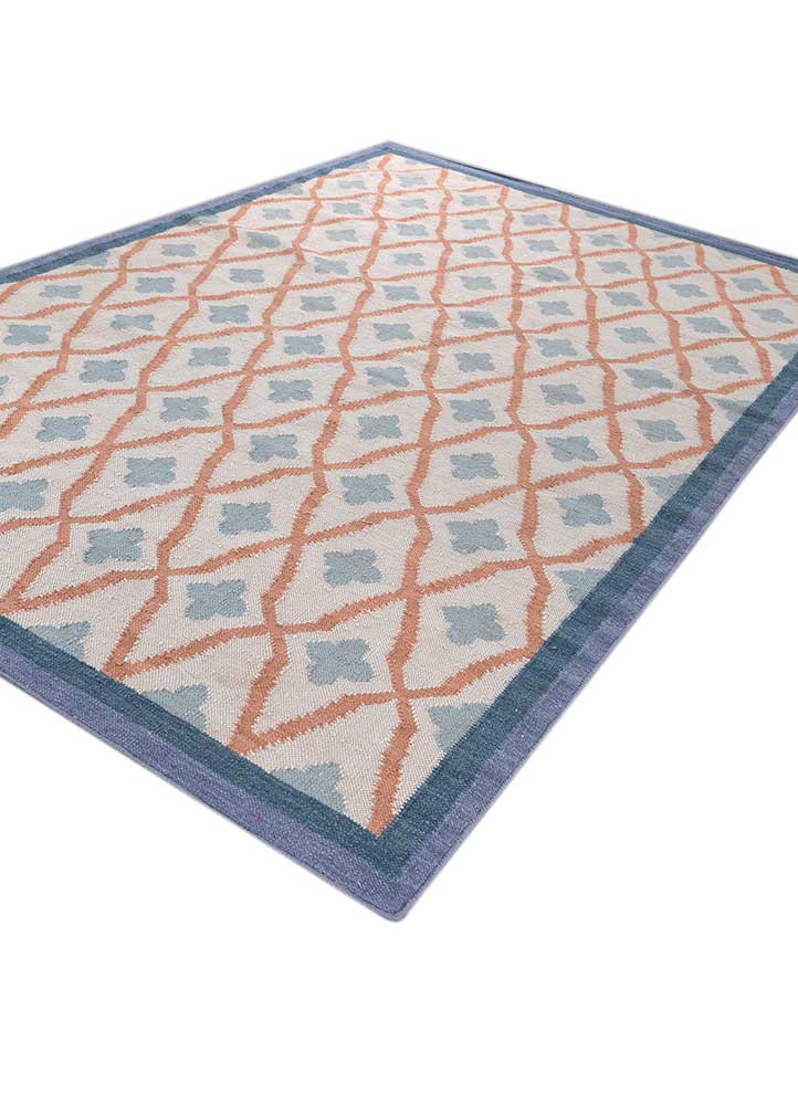 alhambra ivory wool flat weaves Rug - FoldShot alhambra ivory wool flat weaves Rug - FoldShot