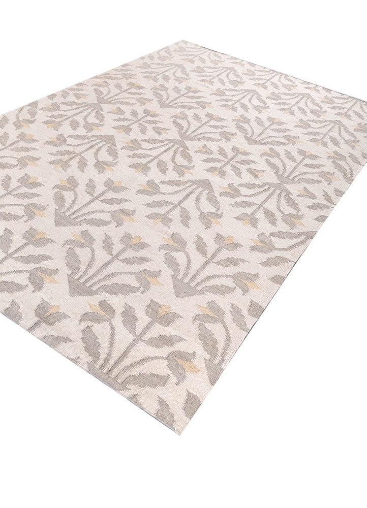 bedouin ivory wool flat weaves Rug - FoldShot bedouin ivory wool flat weaves Rug - FoldShot