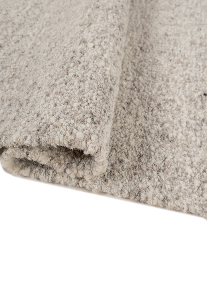 abrash ivory wool flat weaves Rug - FoldShot abrash ivory wool flat weaves Rug - FoldShot