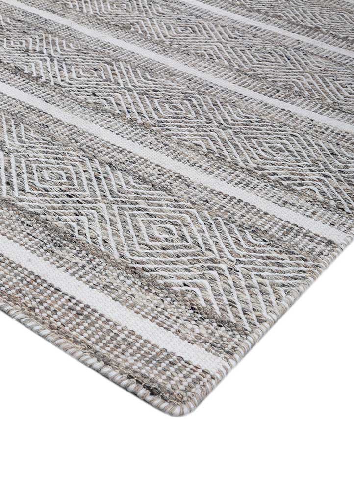abrash grey and black wool flat weaves Rug - FoldShot abrash grey and black wool flat weaves Rug - FoldShot