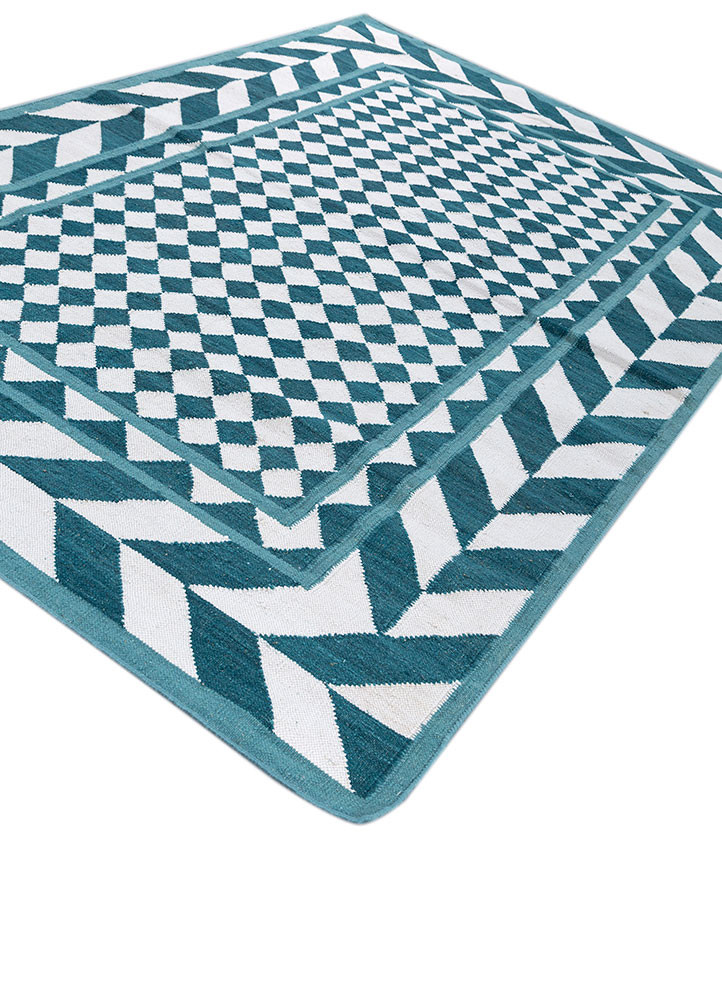 alhambra ivory wool flat weaves Rug - FoldShot alhambra ivory wool flat weaves Rug - FoldShot