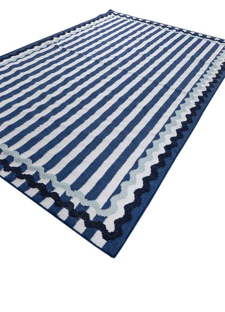 alhambra ivory wool flat weaves Rug - FoldShot